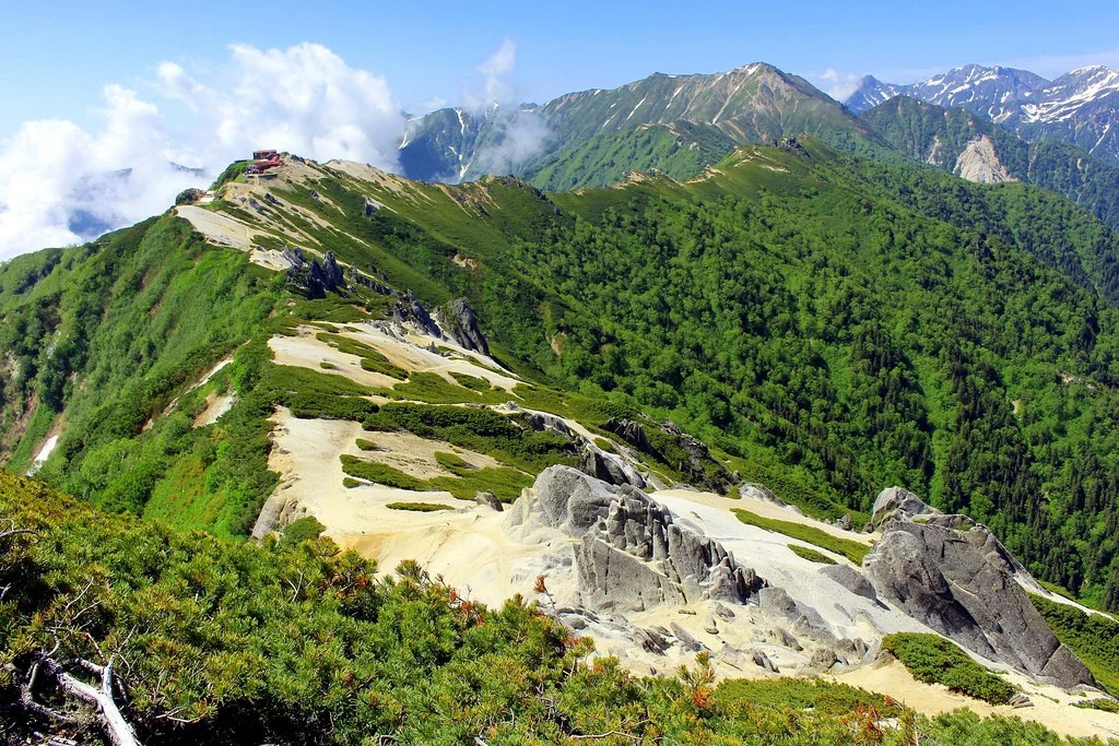 Mont Tsubakuro, Japon