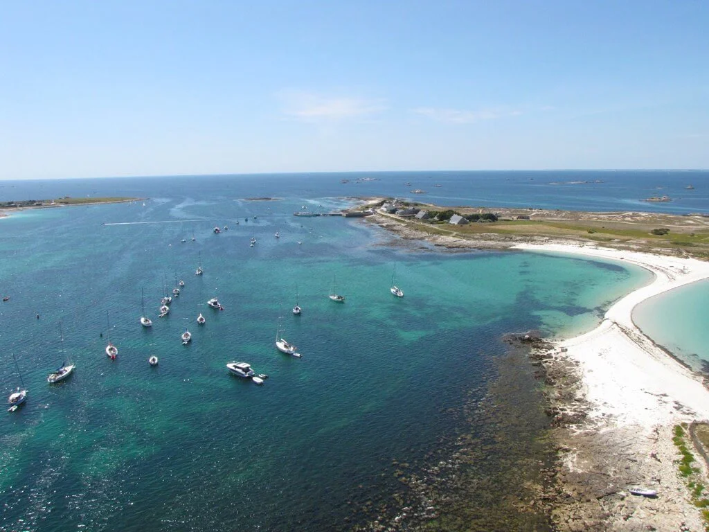 Plage de l'Ile Saint-Nicolas, France