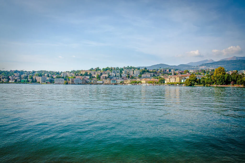 Lac de Lugano, Suisse, Italie