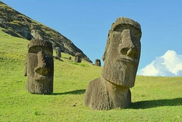 Rano Raraku, Chili, Île de Pâques
