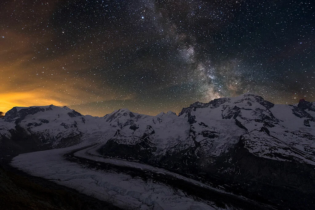 Mont Rose, Suisse, Italie, Italie
