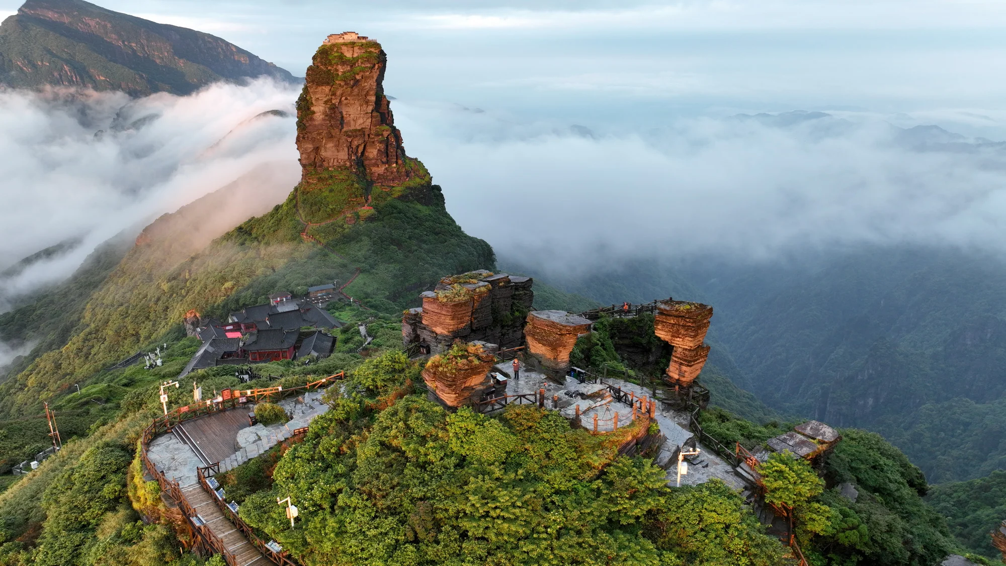 Mont Fanjing, Chine