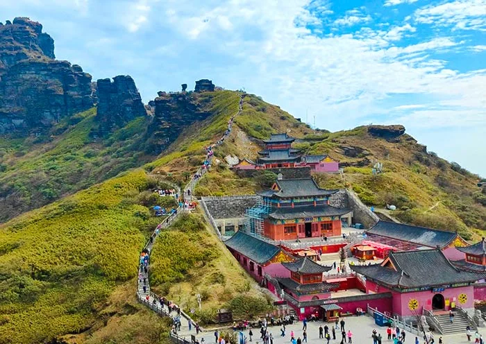 Mont Fanjing, Chine
