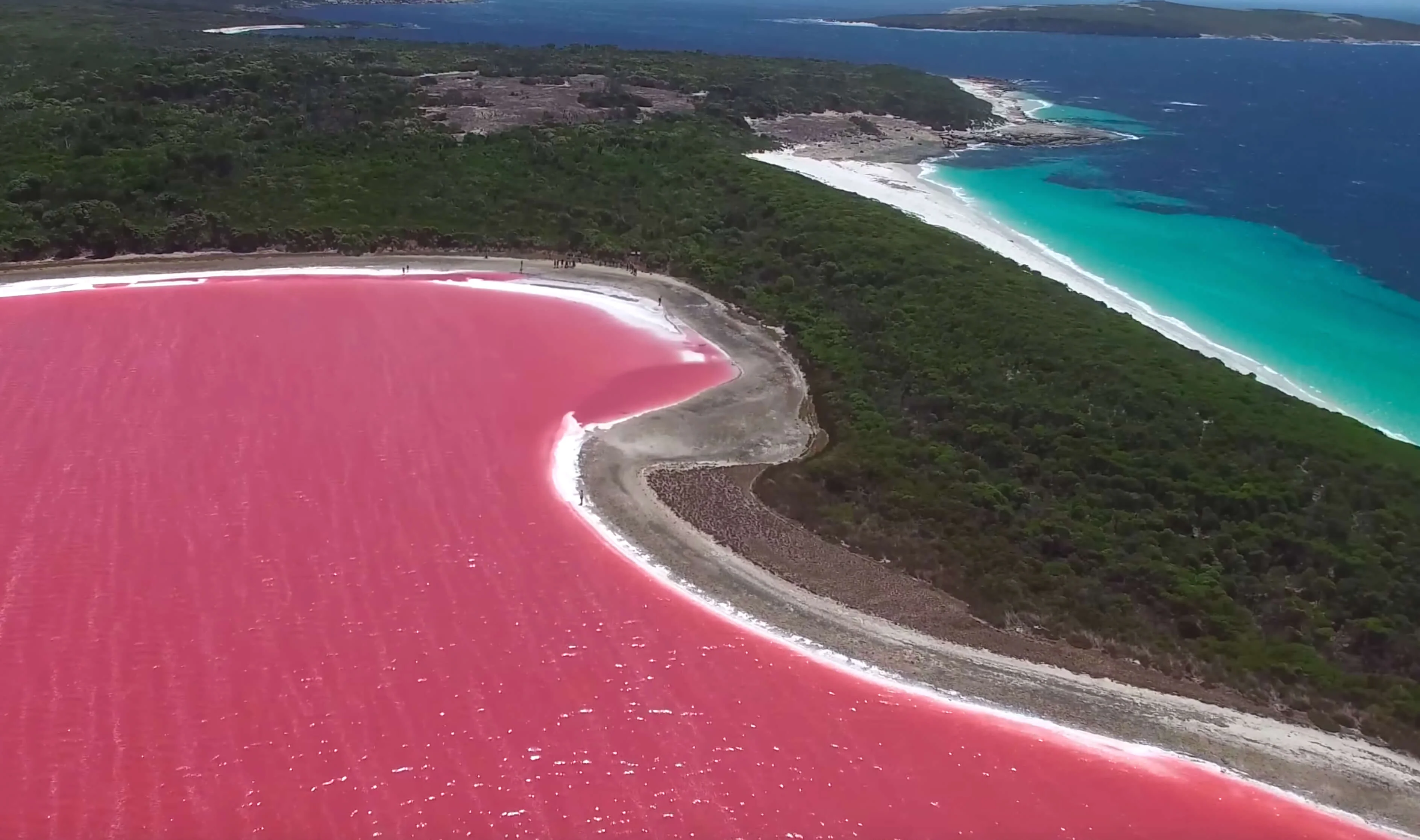 Lac Hillier, Australie