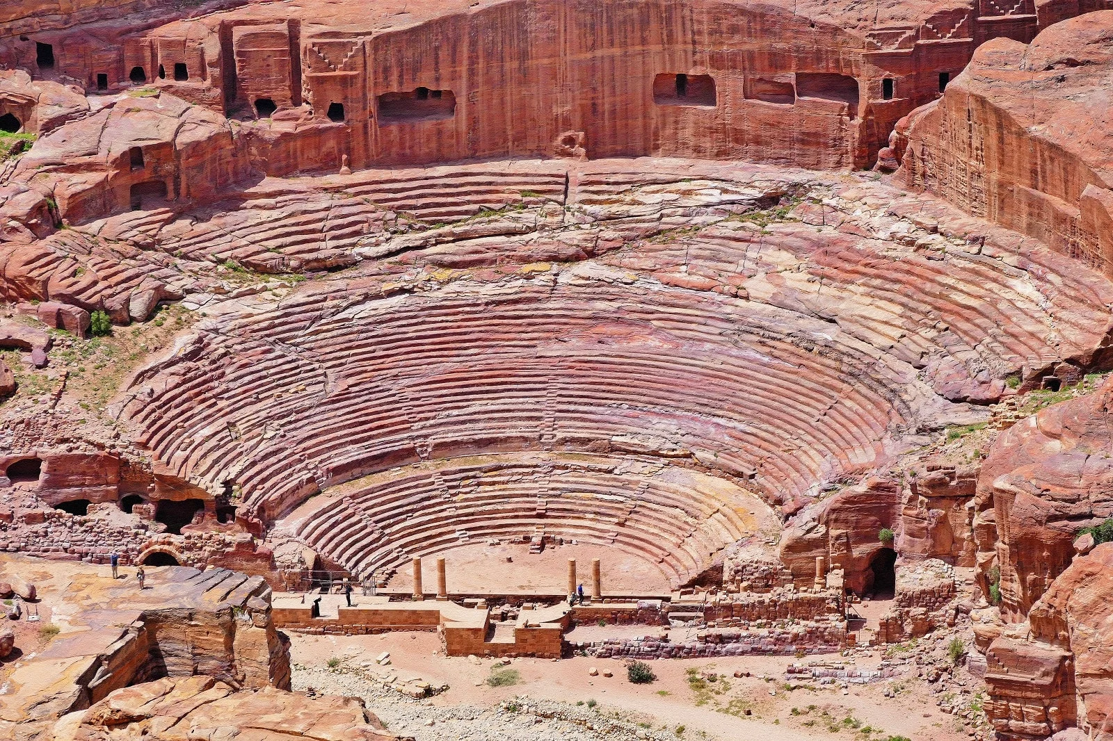 Théâtre nabatéen (Pétra), Jordanie
