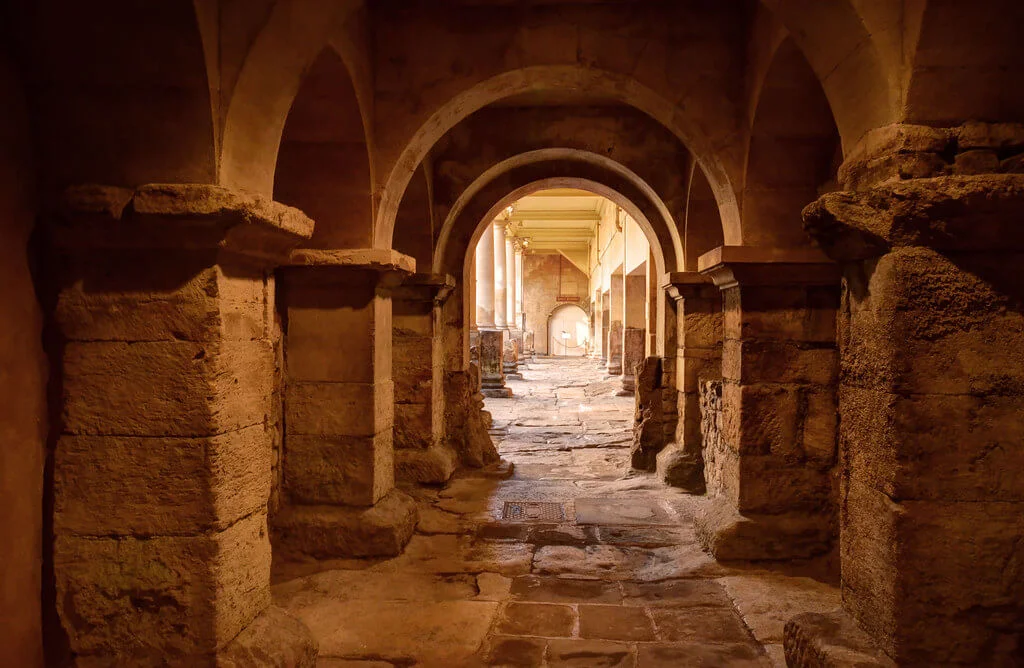 Thermes de Bath, Angleterre
