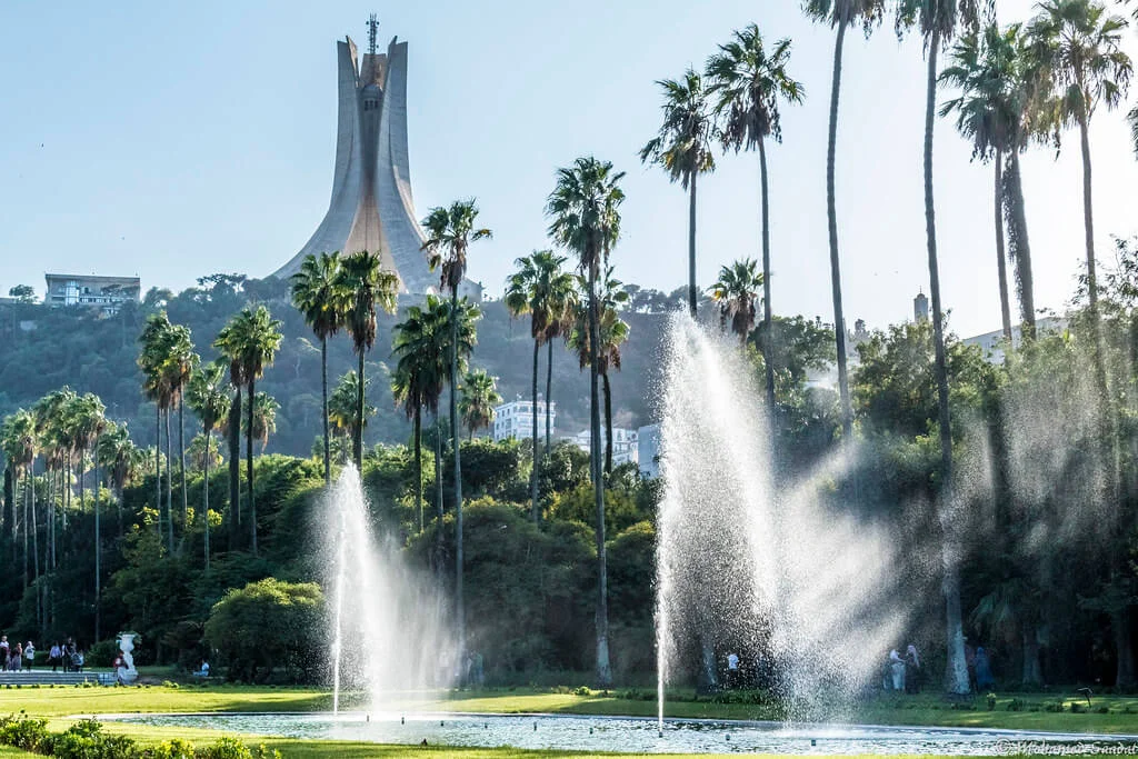 Jardin d'essai du Hamma, Algérie
