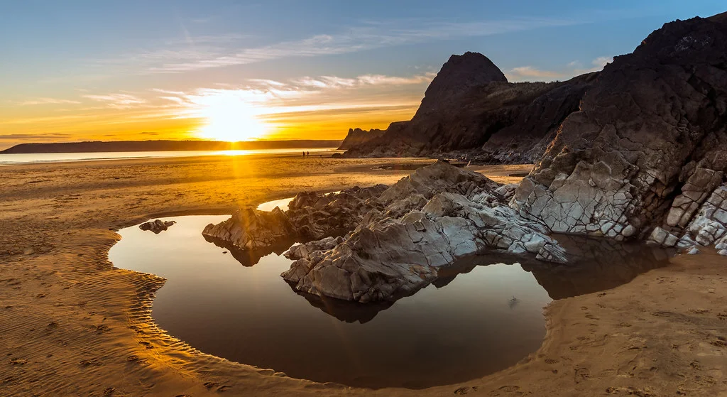Pobbles Bay, Pays de Galles