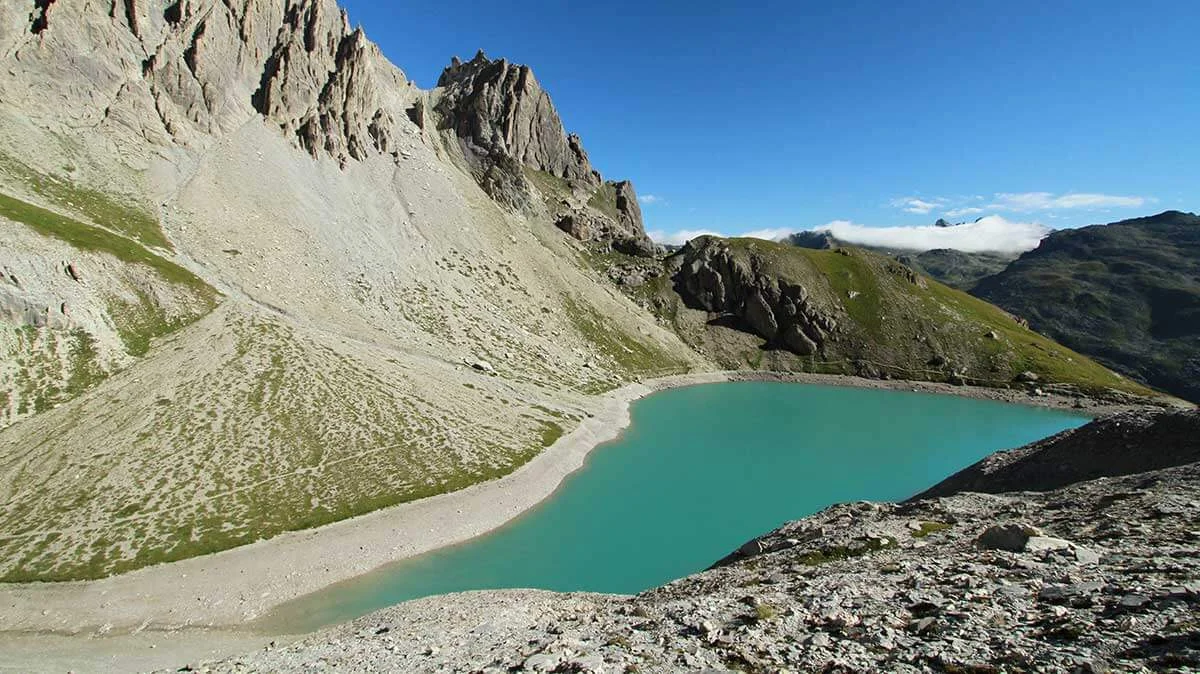 Lac des Béraudes, France