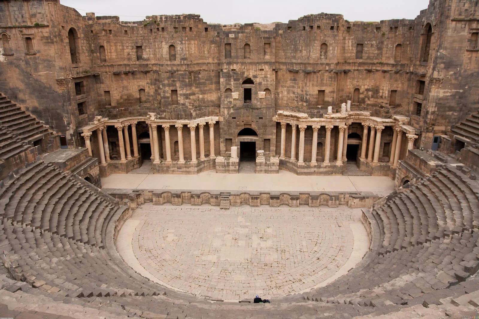 Théâtre antique de Bosra, Syrie