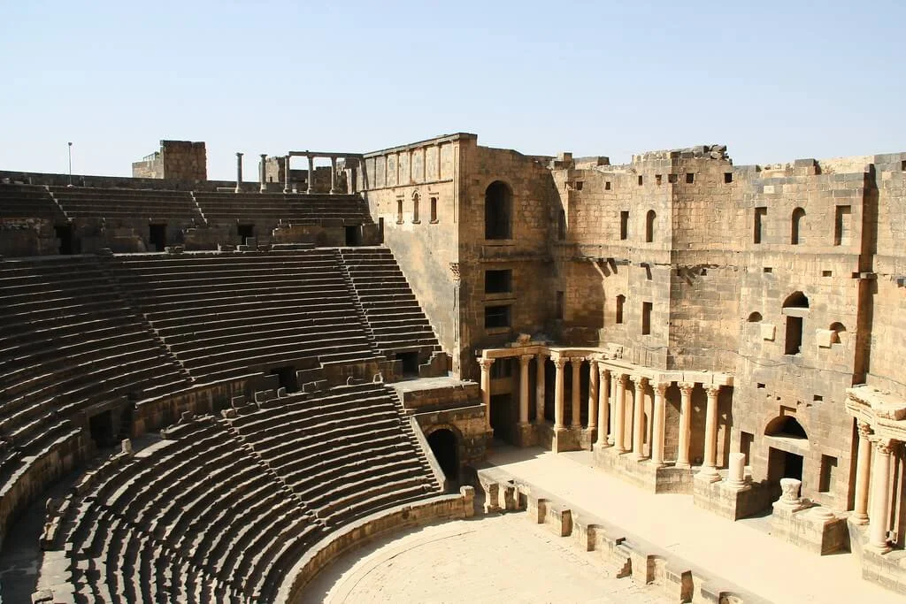 Théâtre antique de Bosra, Syrie
