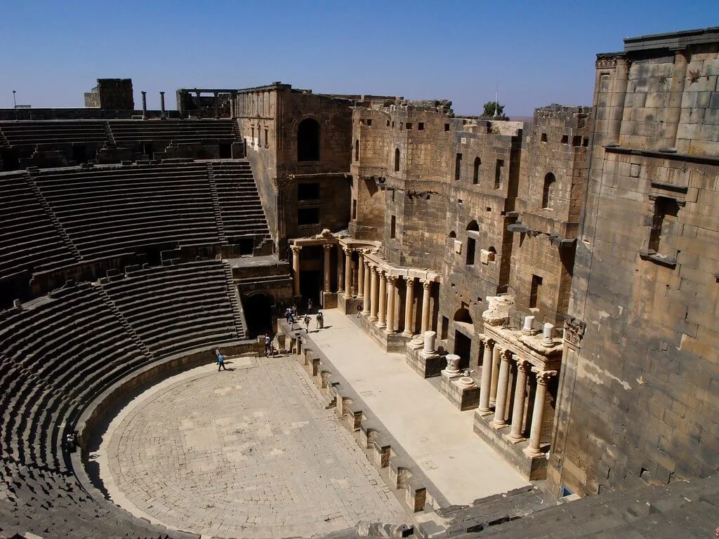 Théâtre antique de Bosra, Syrie