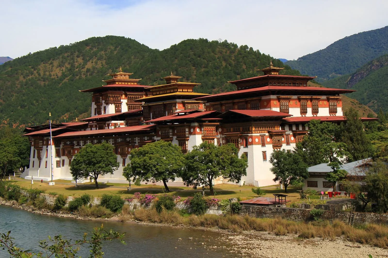Dzong de Punakha, Bhoutan