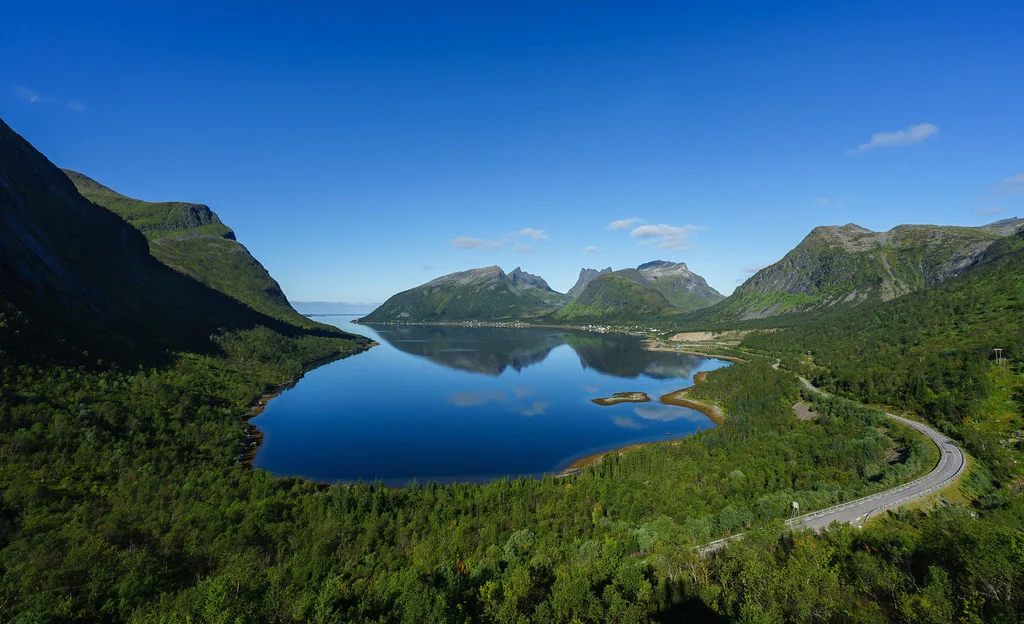Bergsfjord, Norvège