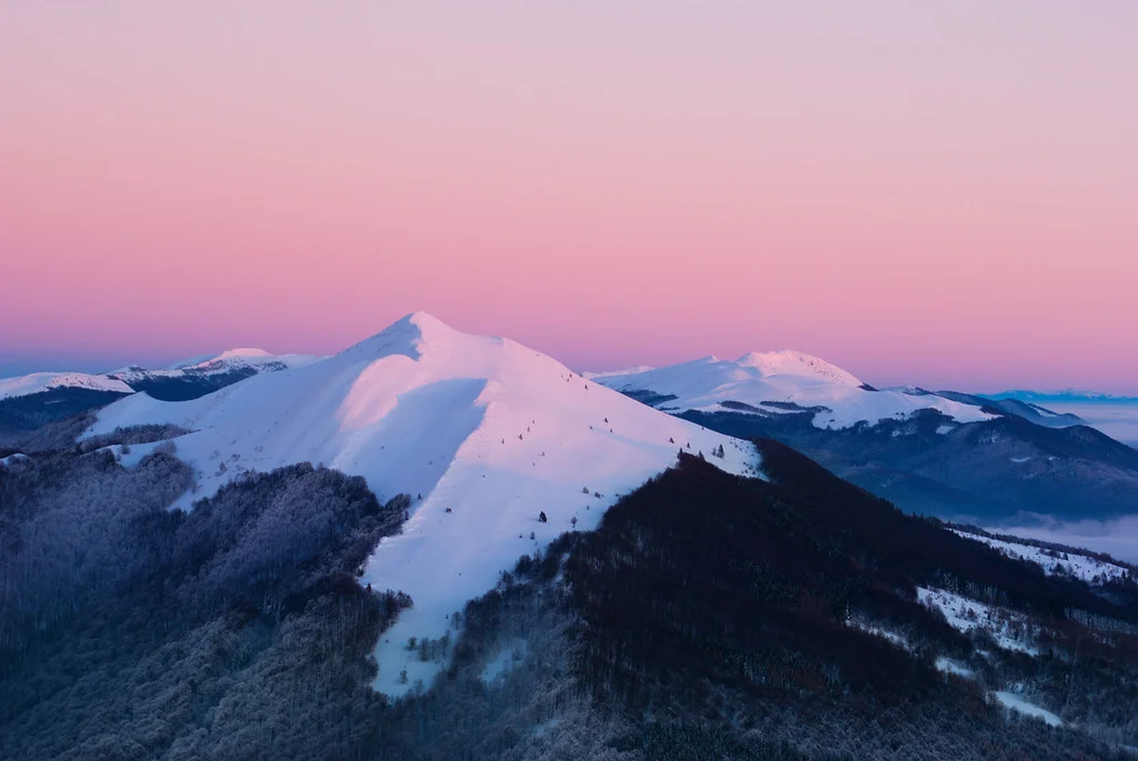 Bieszczady, Slovaquie, Ukraine, Pologne