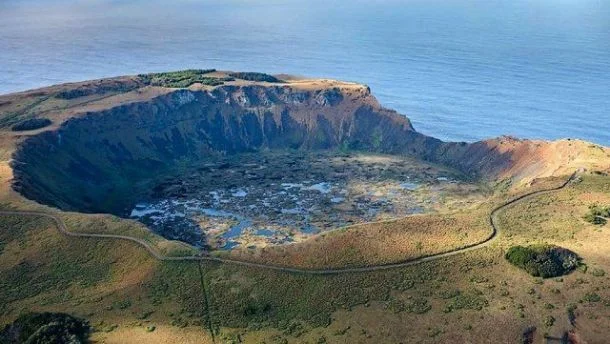Rano Kau, Chili, Île de Pâques