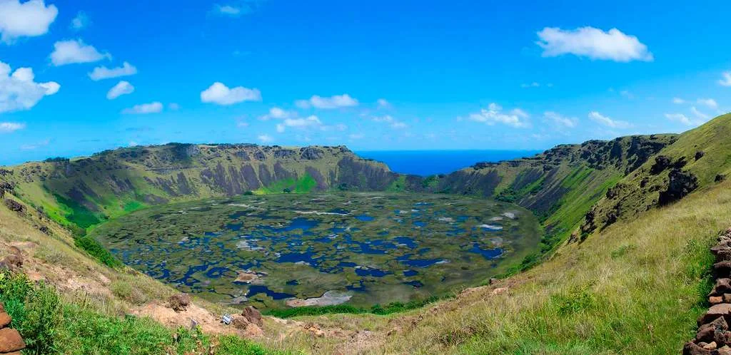 Rano Kau, Chili, Île de Pâques