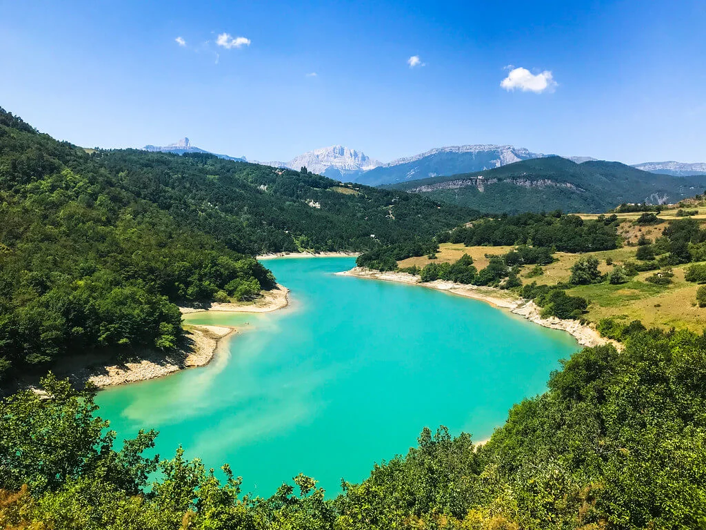 Lac de Monteynard-Avignonet, France