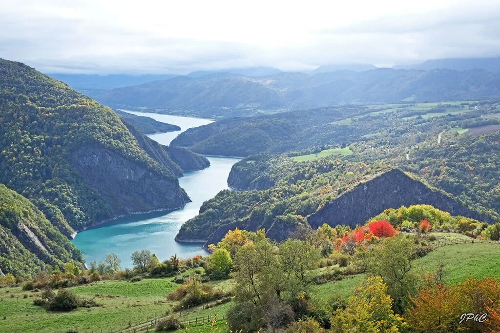 Lac de Monteynard-Avignonet, France