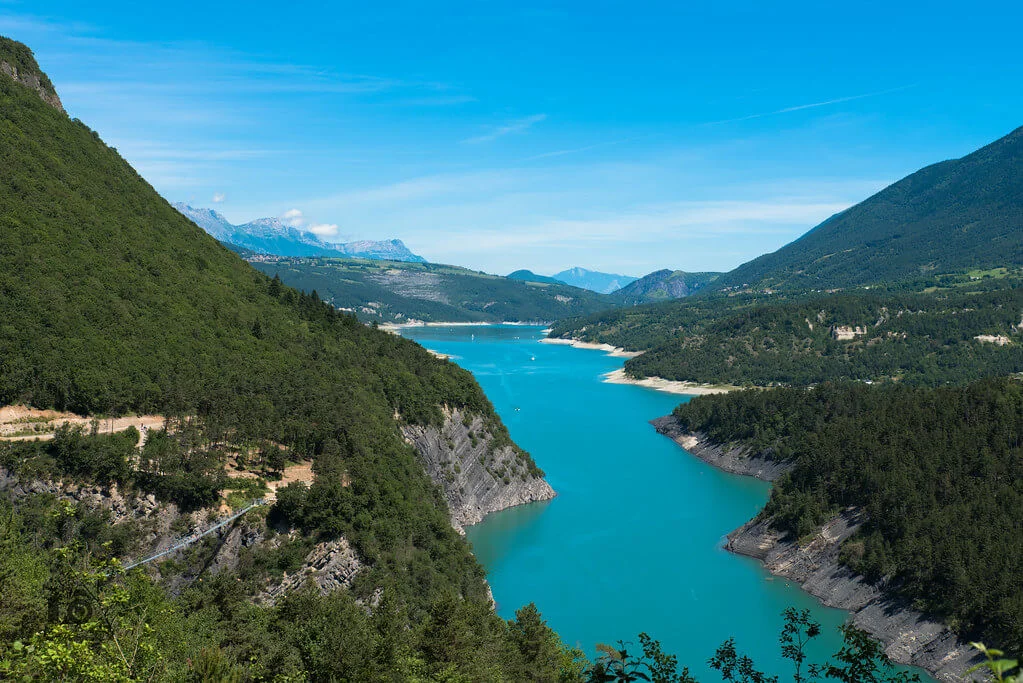 Lac de Monteynard-Avignonet, France