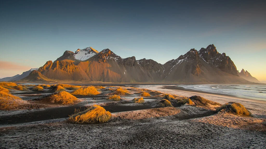 Stokksnes Beach, Islande