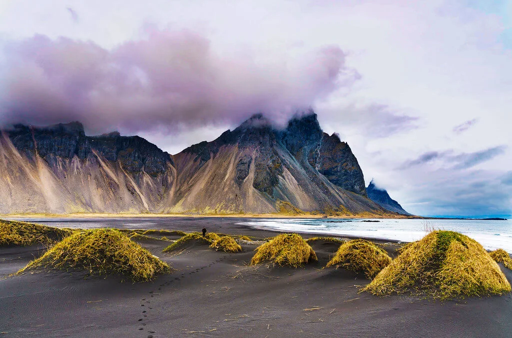 Stokksnes Beach, Islande
