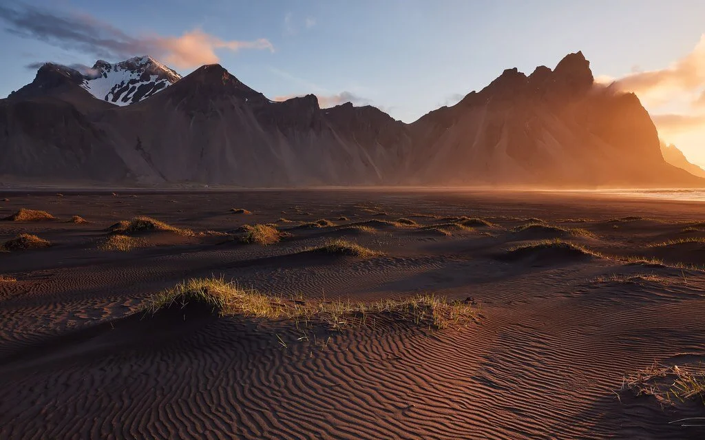 Stokksnes Beach, Islande