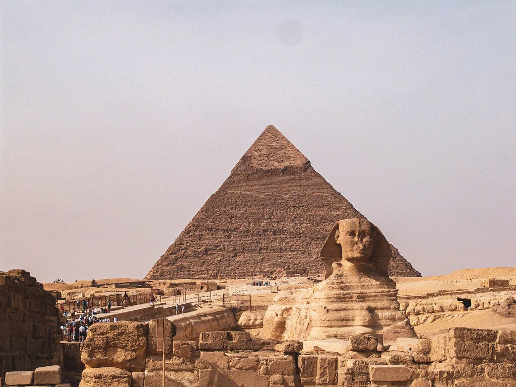 Sphinx de Gizeh, Égypte