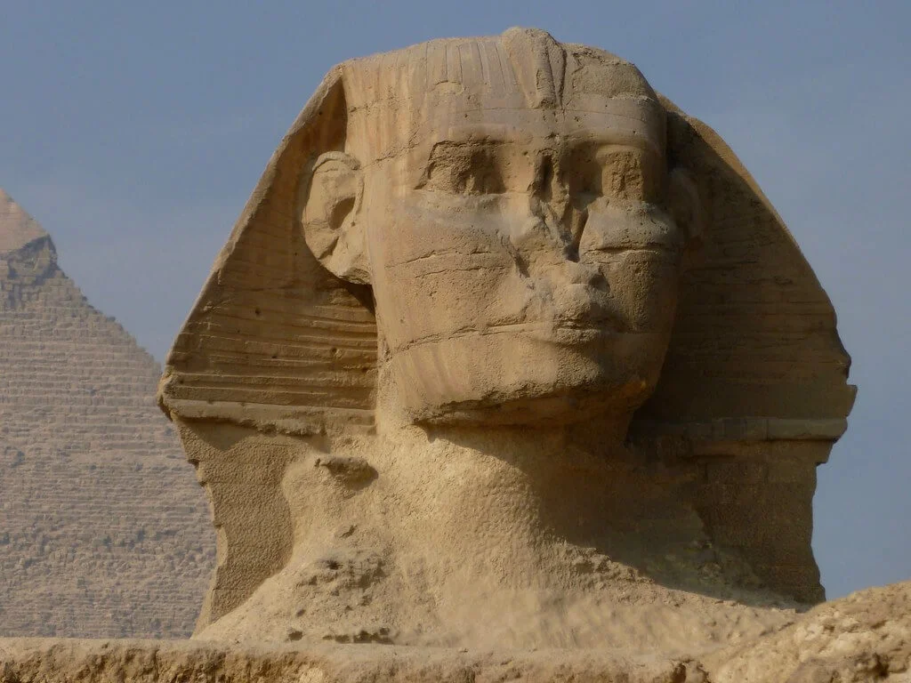 Sphinx de Gizeh, Égypte