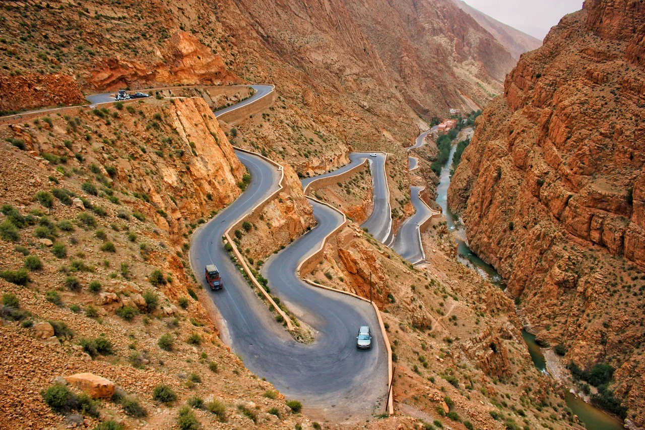 Gorges du Dadès, Maroc