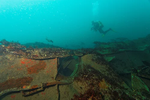 Épave de l'Amoco Cadiz, France