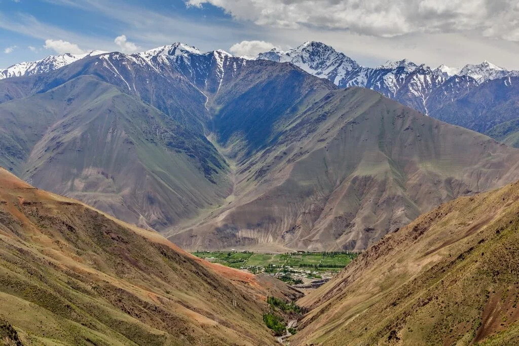 Monts Zeravchan, Tadjikistan, Ouzbékistan, Ouzbékistan