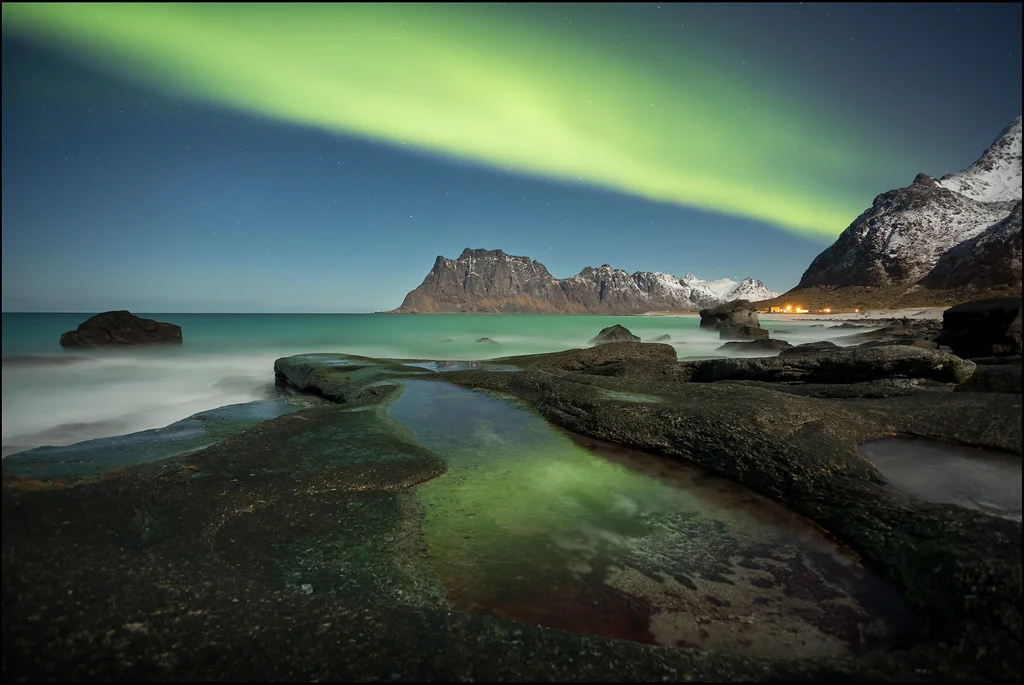 Uttakleiv Beach, Norvège