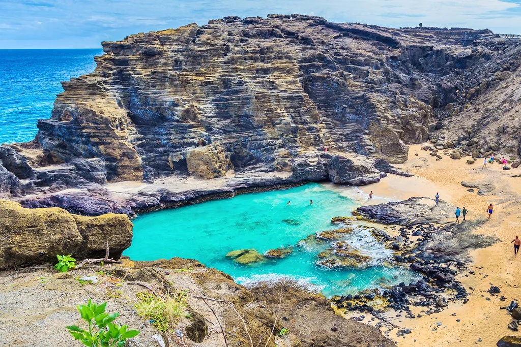 Halona Beach, États-Unis, Hawaï