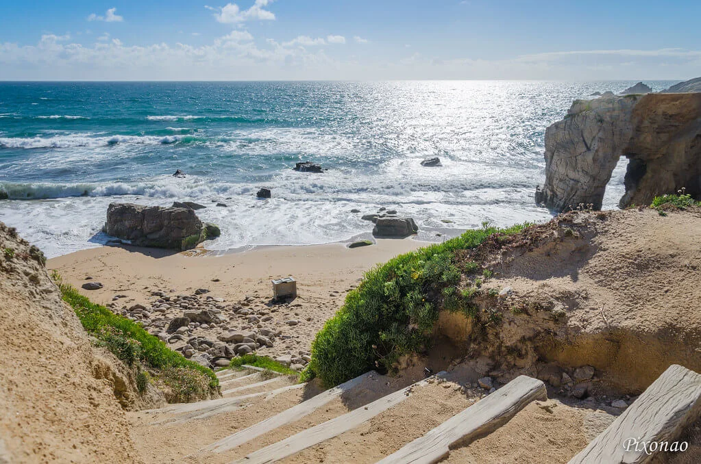 Plage de Port Blanc, France