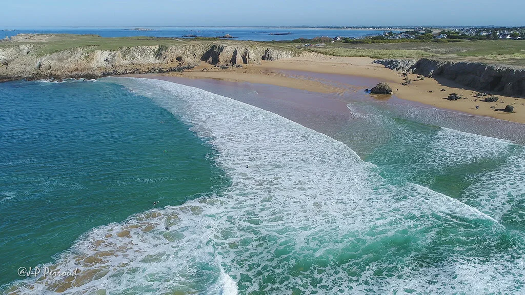 Plage de Port Blanc, France