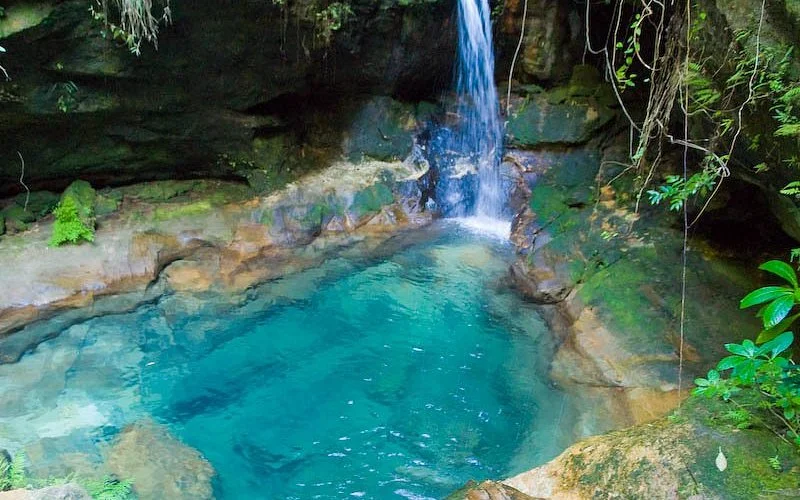 Piscine bleue (Isalo), Madagascar