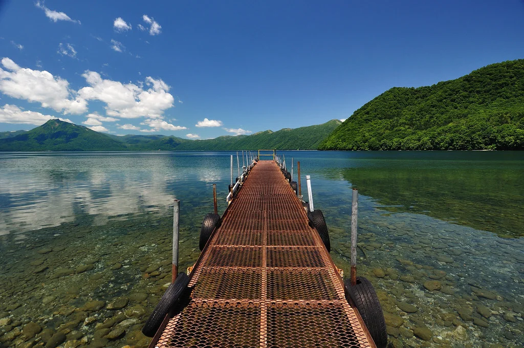 Lac Shikotsu, Japon