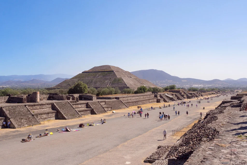 Pyramide du Soleil, Mexique