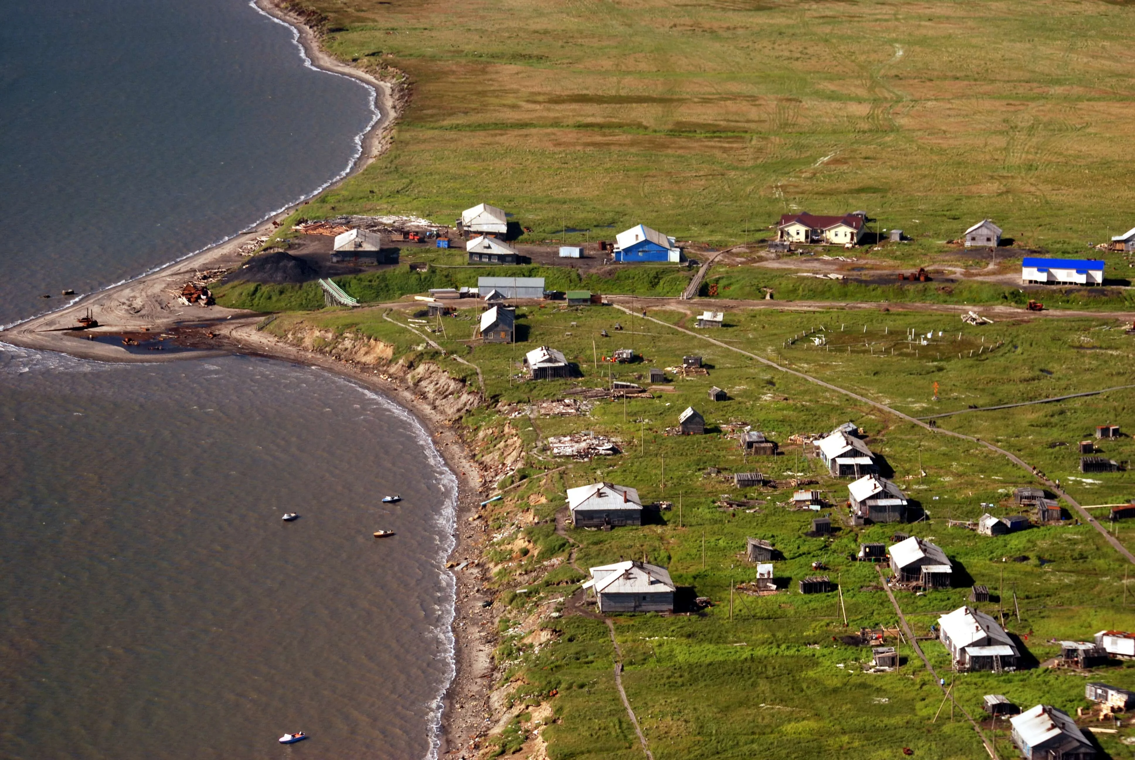 Île Kolgouiev, Russie