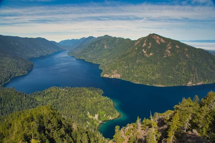 Lac Crescent, États-Unis