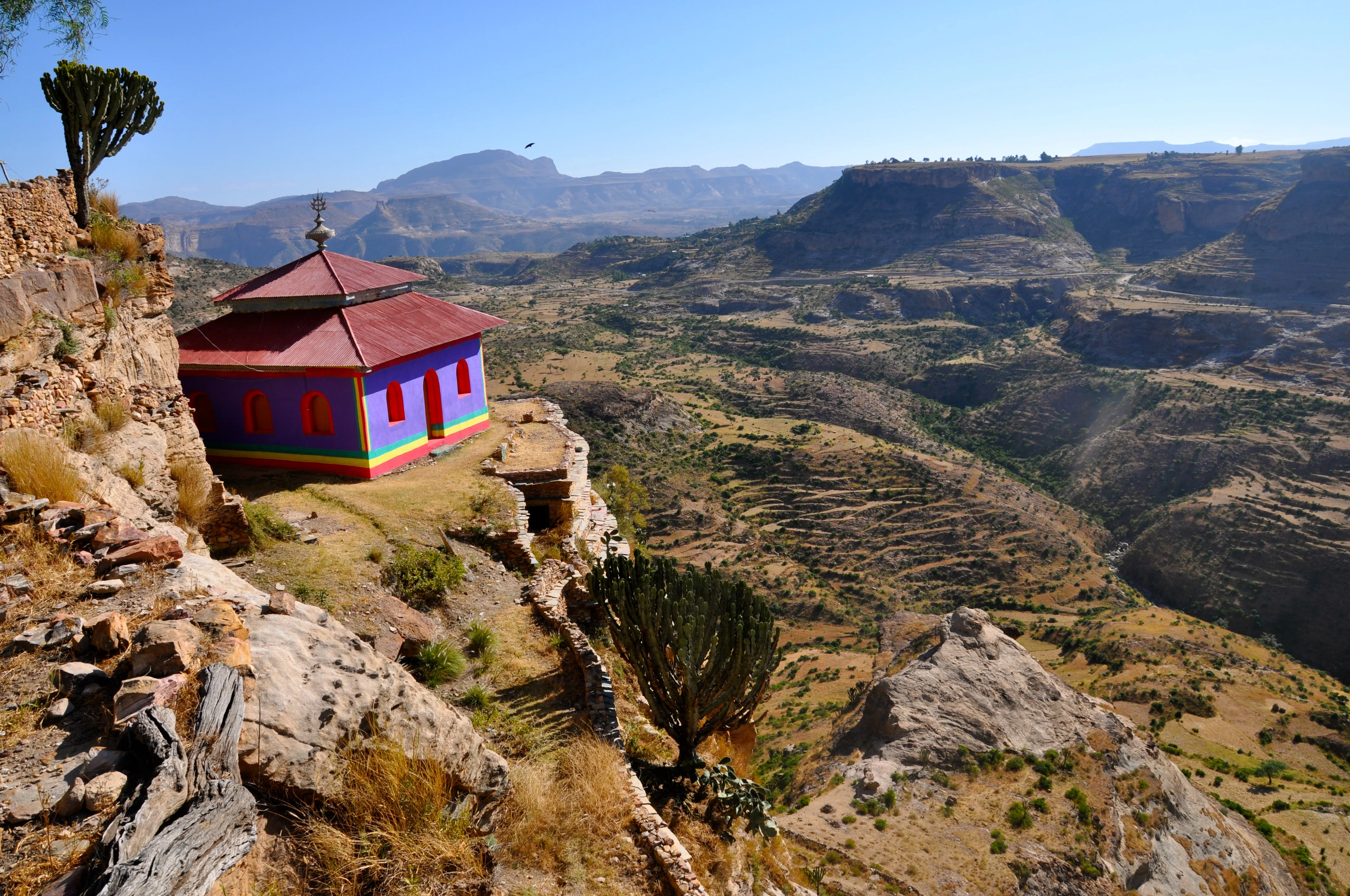 Monastère de Debre Damo, Éthiopie