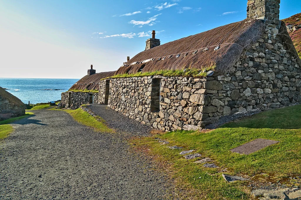 Gearrannan Blackhouse Village, Écosse