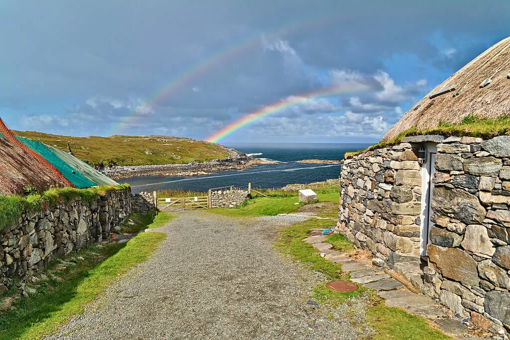 Gearrannan Blackhouse Village, Écosse
