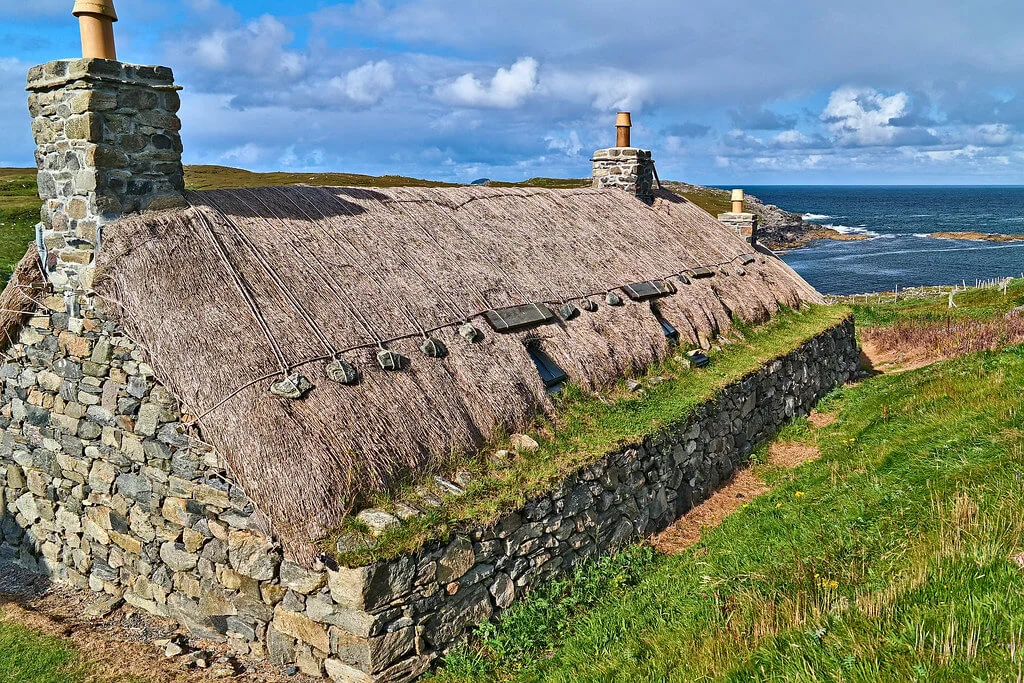 Gearrannan Blackhouse Village, Écosse