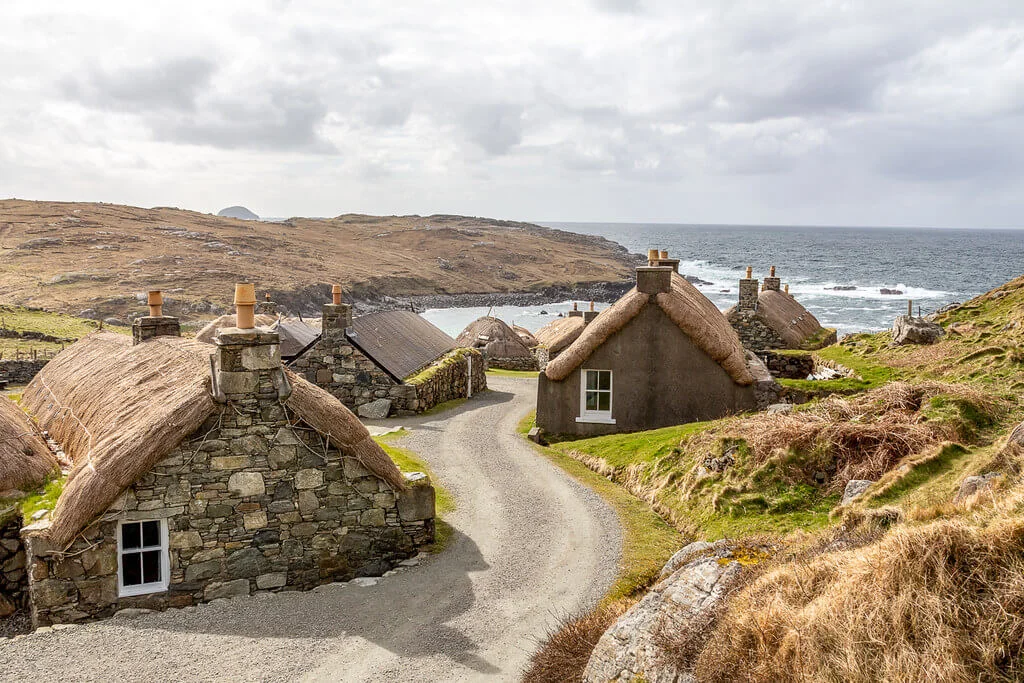 Gearrannan Blackhouse Village, Écosse