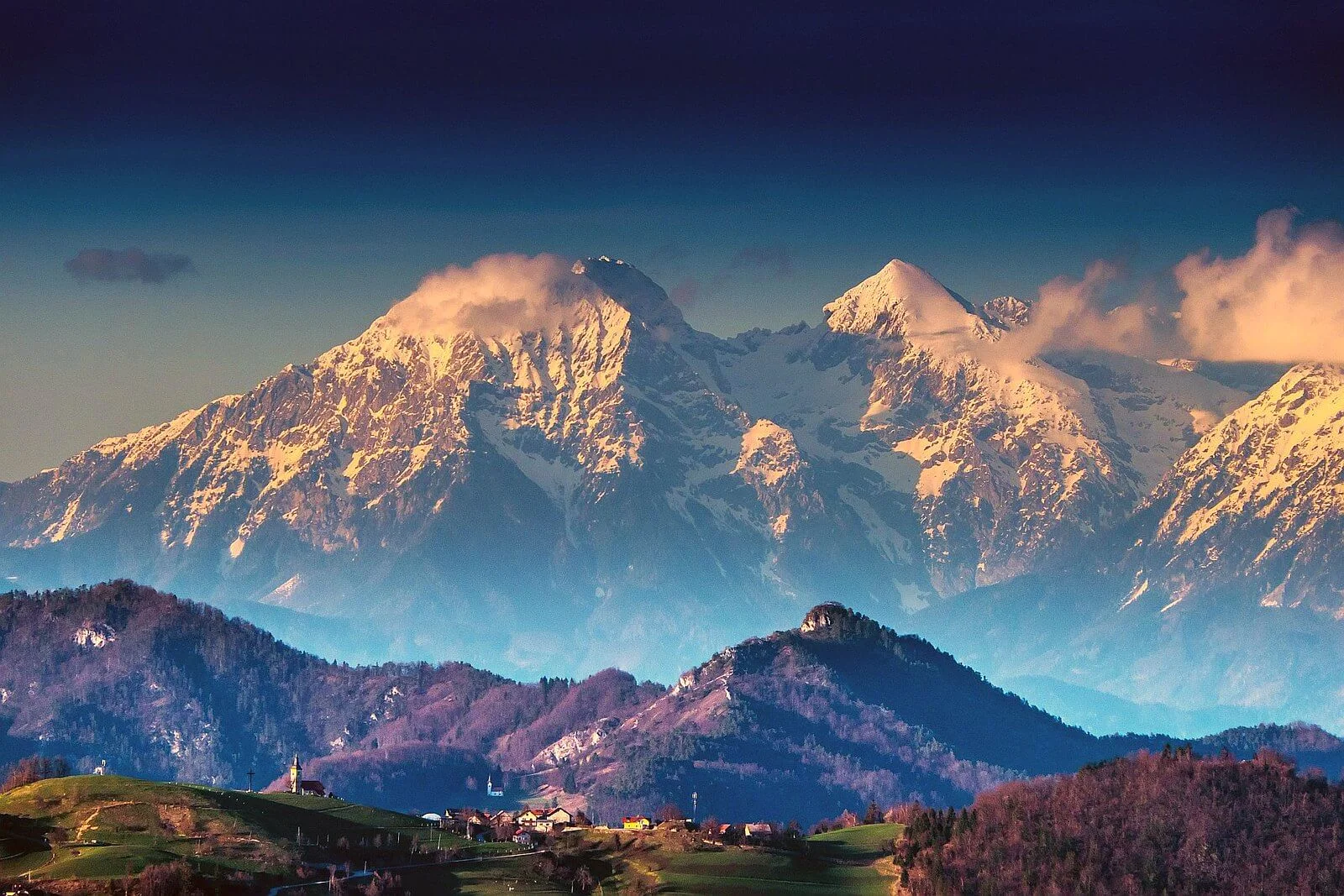 Alpes juliennes, Slovénie, Slovénie, Italie