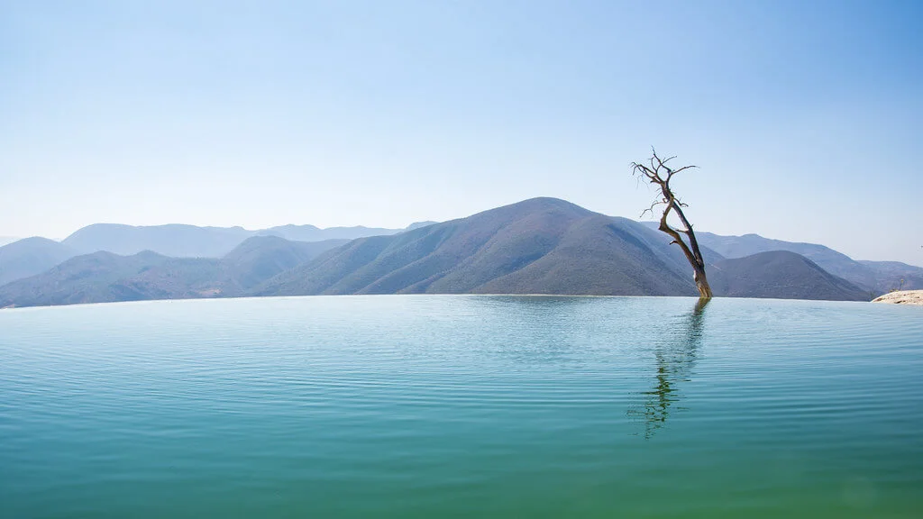 Hierve el Agua, Mexique