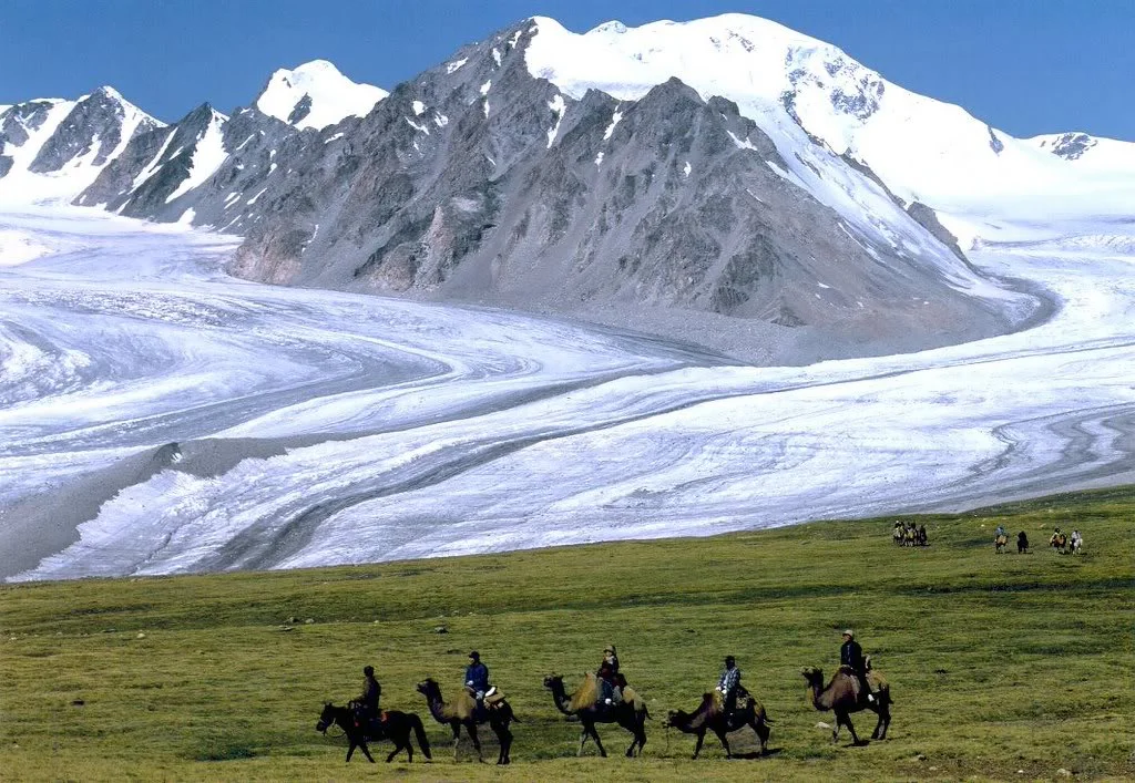 Glacier Potanine, Mongolie