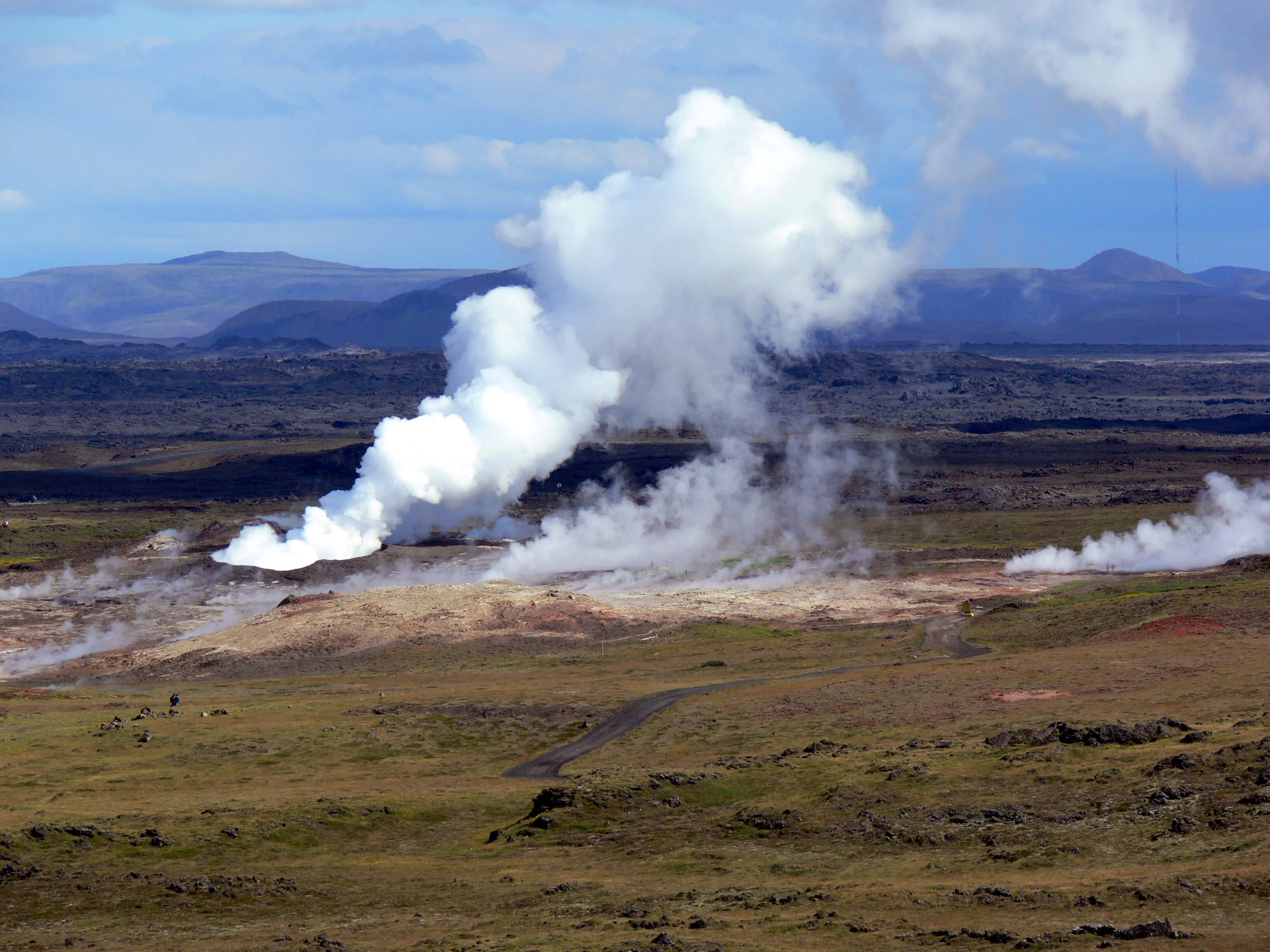 Gunnuhver, Islande
